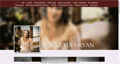 Desktop Screenshot of iammarylydiaryan.com